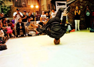Association éclairage spectacle de danse hip-hop